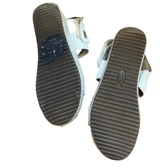 White Wedge Sandals - Picture 3 of 4